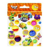 Шариковый пластилин "Bubble Clay" 8 цветов укр Toys Shop