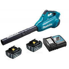 Акумуляторна повітродувка Makita DUB362RM2 (2х18 В, 2х4 А*год)