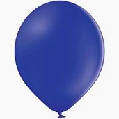 Латексна кулька Latex occidental 12"(30см) Dark blue Пастель темно-синій