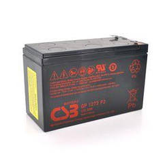 Акумуляторна батарея CSB 12 V 7.2 AH (GP1272F2-28W/07775) AGM Black