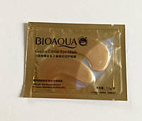 BIOAQUA, Патчи для кожи вокруг глаз Golden Caviar Mask золото, 2 шт