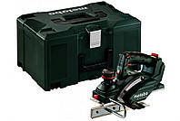 Аккумуляторный рубанок Metabo HO 18 LTX 20-82 Каркас + MetaLoc; 82 мм ширина; 9 мм макс.глубина; 0-2 мм