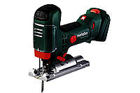 Акумуляторний лобзик Metabo STA 18 LTX 100 Каркас 18В; ручка-гриб; дерево/кол.мет/сталь - 100/25/10мм; 550-2800об/хв.; 2.5 кг