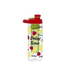Пляшка д/води пл. HEREVIN Lemon-Detox Twist 0.65 л д/спорта з інфузером (161568-001)