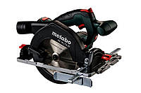 Аккумуляторная ручная циркулярная пила Metabo KS 18 LTX 57 Каркас; макс. глибина 57 мм; 4600 об/мин; 2.73 кг;