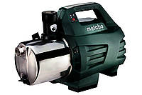 Садовый насос Metabo P 6000 Inox; 1300Вт; 6000л/ч; нержавейка; глубина/высота - 8/48м; 4.8бар; 12.7кг