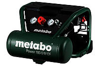Безмасляный компрессор Metabo Power 180-5 W OF 90л/мин ; 8 бар; 1.1кВт; 5л; вес 16кг