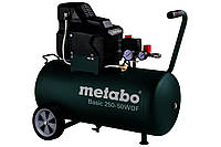 Безмасляный компрессор Metabo Basic 250-50 W OF 220л/мин; 8 бар; 1.5кВт; 50л; 29кг