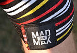 Бинти на коліна MadMax MFA-292 Knee Wraps Black, фото 7