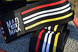 Бинти на коліна MadMax MFA-292 Knee Wraps Black, фото 8