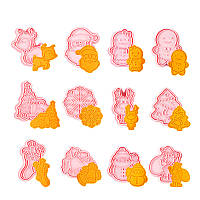 Набір форм для печива Новий Рік BC 9051 12 шт 9051 vh