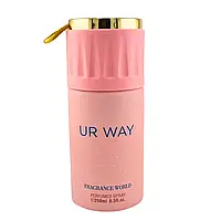 Парфюмированный дезодорант женский Fragrance World Ur Way 250 ml (Giorgio Armani My Way)