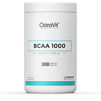 Аминокислота BCAA OstroVit BCAA 1000, 300 капсул