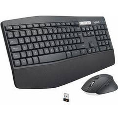 Комплект (клавіатура, мишка) бездротовий Logitech MK850 Black USB (920-008226)