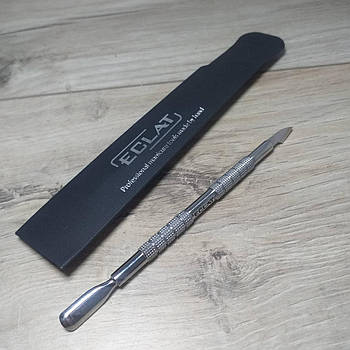 Лопатка-крапка для манікюру ECLAT, 13,5 см, сріблястий (KG-8911)