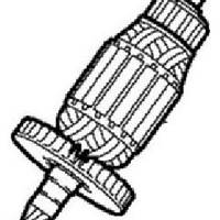 Якір ротор для торцювальної пили Makita LS1016 (517824-2)