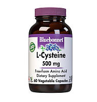 Аминокислота Bluebonnet L-Cysteine 500 mg, 60 капсул