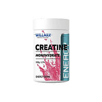 Креатин Willmax Creatine Monohydrate, 500 грамм Энергетик