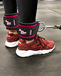 Манжети на щиколотку Power System PS-3450 Ankle Strap Gym Babe Pink, фото 10