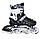 Багатофункціональні дитячі Ковзани-ролики 2 в 1 Scale Sports Black 1564908596-L регульований розмір 38-41, фото 4