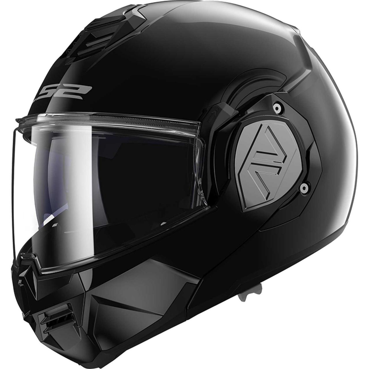 МОТОШОЛОМ МОДУЛЯР LS2 FF906 ADVANT SOLID КОЛІР GLOSS BLACK