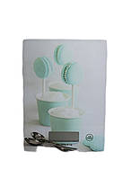 Ваги кухонні з платформою, 7 кг/1г, скло