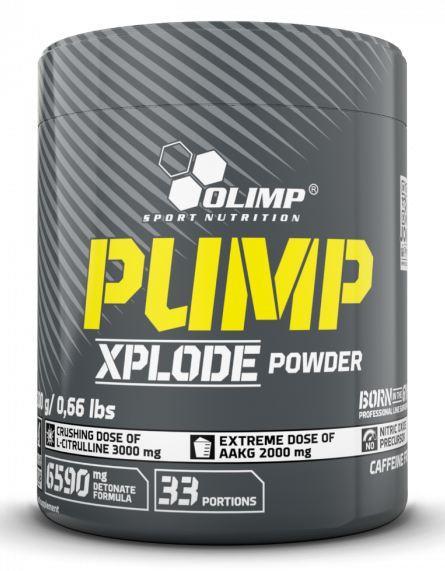 Предтренировочный комплекс Olimp Pump Xplode Powder, 300 грамм Фруктовый пунш - фото 1 - id-p2056547570