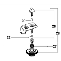 Safety clutch w.quick stop Metabo 316039750