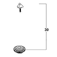 Safety clutch w.quick stop Metabo 316044070