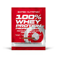 Протеин Scitec 100% Whey Protein Professional, 30 грамм Банан-киви