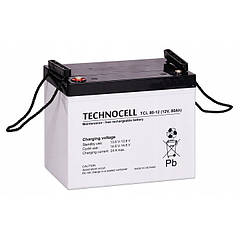 Гелевий акумулятор TECHNOCELL TCL 80-12 для ДБЖ (12 В, 80 А*рік)