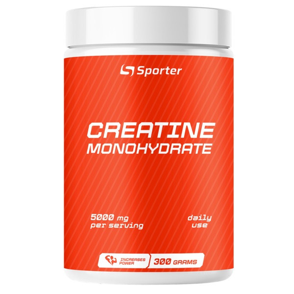Креатин Sporter Creatine Monohydrate, 300 грам CN12000 vh