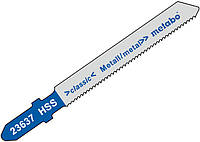 Пилка для лобзика T118A 5 шт. по стали и цвет. металлу, 51х1,2мм Metabo (623637000)