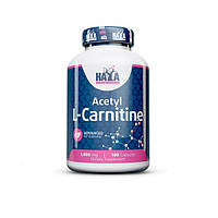 Жиросжигатель Haya Labs Acetyl L-Carnitine 1000 mg, 100 капсул