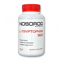 Аминокислота Nosorog L-Tryptophan 1600, 120 капсул