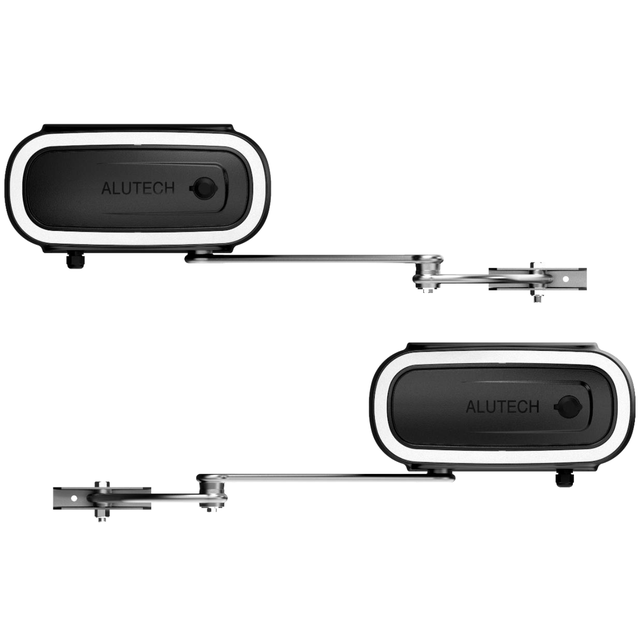 Привод правый + левый с изогнутыми и прямыми рычагами Привод правый + левый с изогнутыми и прямыми рычагами