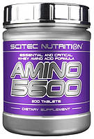 Аминокислота Scitec Amino 5600, 200 таблеток