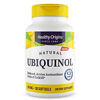 Натуральная добавка Healthy Origins Natural Ubiquinol 100 mg, 30 капсул