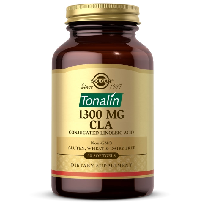 Жироспалювач Solgar Tonalin CLA 1300 mg, 60 капсул CN12364 vh