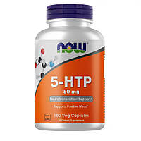 Амінокислота NOW 5-HTP 50 mg, 180 вегакапсул CN4412 vh