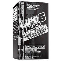 Жироспалювач Nutrex Research Lipo-6 Black Stim Free Ultra Concentrate, 60 капсул CN5422 vh