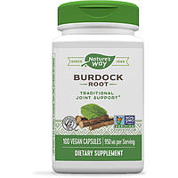 Натуральная добавка Nature's Way Burdock Root, 100 вегакапсул