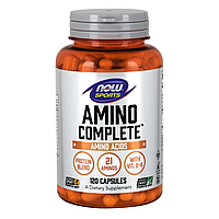 Аминокислота NOW Sports Amino Complete, 120 капсул