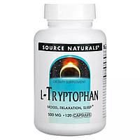 Аминокислота Source Naturals L-Tryptophan 500 mg, 120 капсул