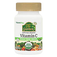 Витамины и минералы Natures Plus Source of Life Garden Vitamin C, 60 вегакапсул