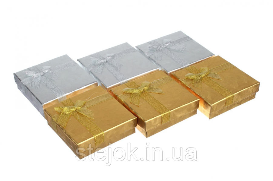 (Ціна за 24 шт.) Коробка біжутерна (9*9*3 см) 65-1952