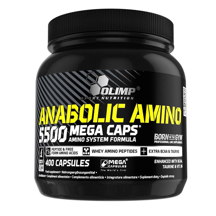 Амінокислота Olimp Anabolic Amino 5500, 400 капсул CN265 vh