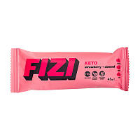 Батончик Fizi Keto Protein Bar, 45 грамм Клубника-миндаль