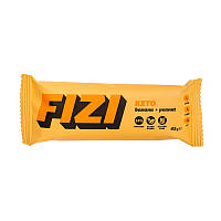 Батончик Fizi Keto Protein Bar, 45 грамм Банан-арахис