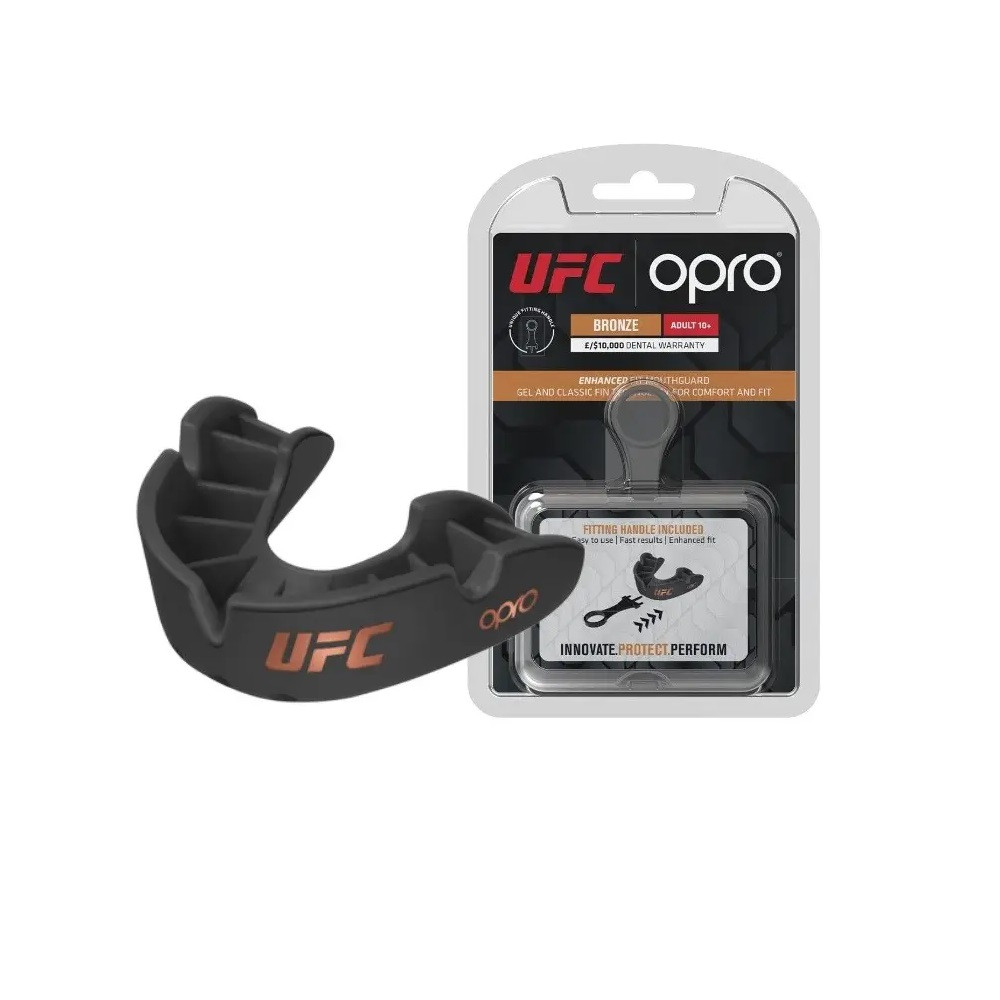 Капа OPRO Bronze UFC (ufc.102512001), Black - фото 1 - id-p2056530967